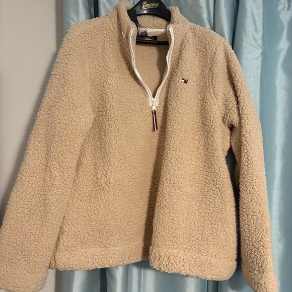Tommy Hilfiger Fleece Quarter Zip - Picture 2 of 3
